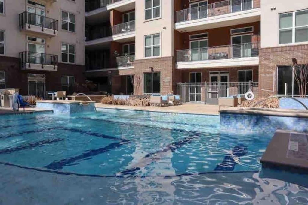 Fancy Apt Downtown. Pool. Gym. Lounge. Pet Ok Houston Exterior foto